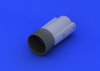 Eduard 648174 F-104 exhaust nozzle early 1/48 (Hasegawa)